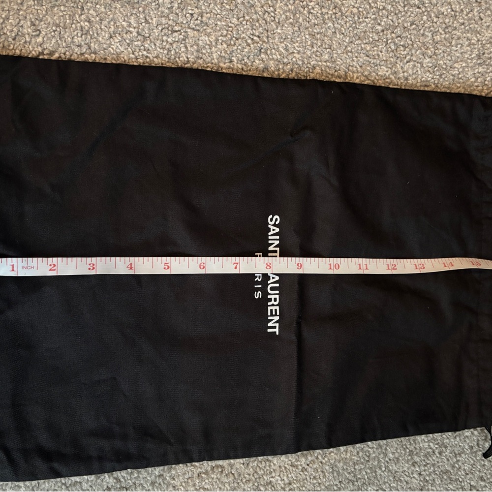 Saint Laurent Black Dust Bag